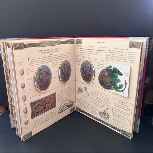 Dragonology The Complete Book of Dragons, Dragon Calling Spell Pop Up Style Book - Picture 9 of 13